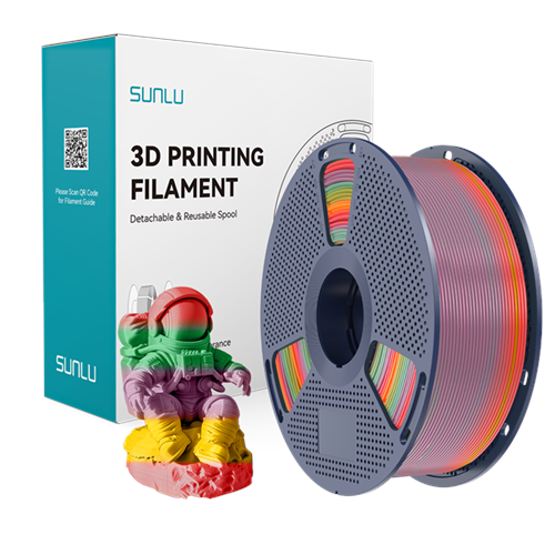 Sunlu PLA Filament Gökkuşağı 01 - 1 kg 1.75mm
