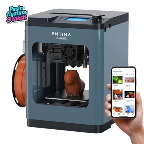 Entina Tina2 Plus 3D Yazıcı - Çocuklara Uygun 3D Yazıcı