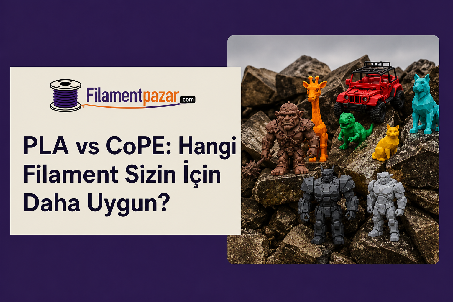 PLA vs CoPE: Hangi Filament Sizin İçin Daha Uygun?