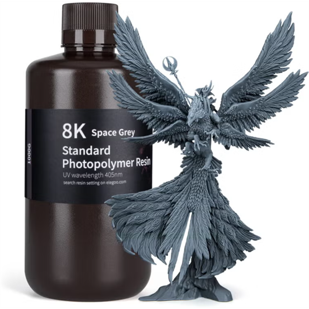 ELEGOO 8K Standart Fotopolimer Reçine Uzay Grisi