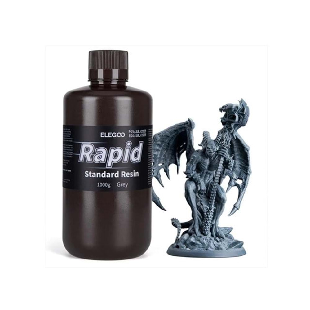 ELEGOO Standart Rapid (Hızlı) Reçine Gri