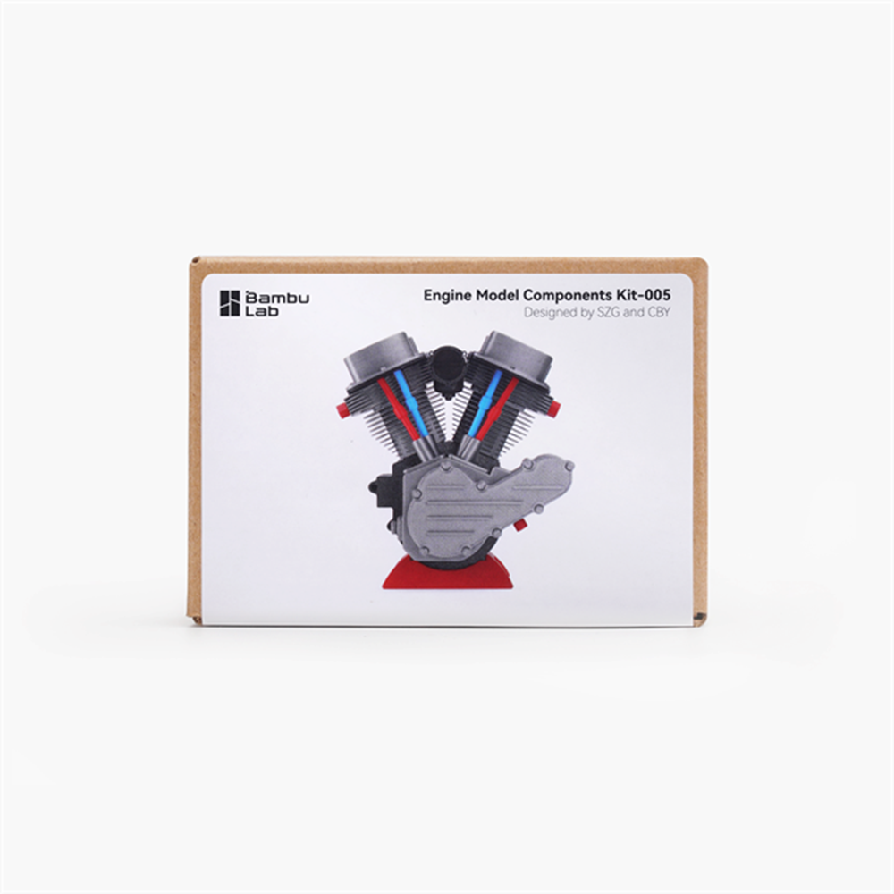 Engine Model Components Kit-005 | Mekanik Motor Model Parça Seti | Eğitim ve Hobi İçin