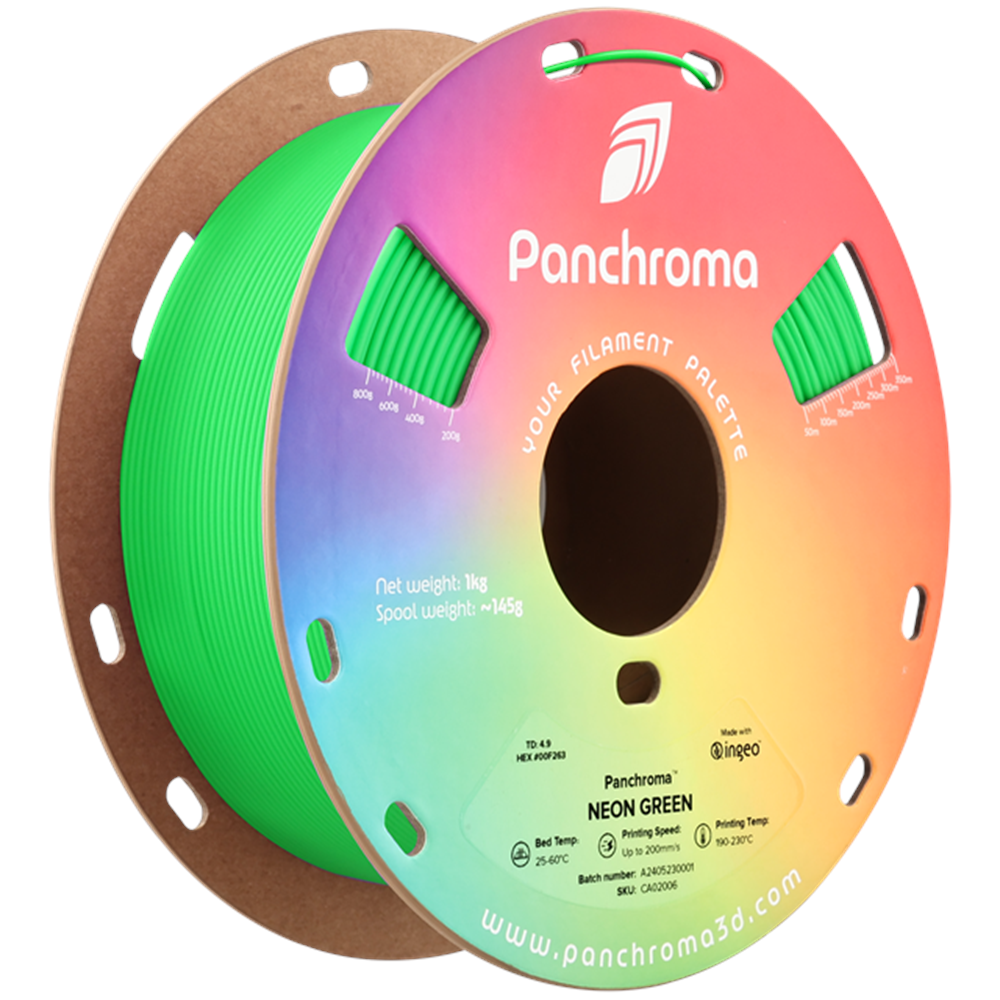Panchroma PLA Filament Neon Yeşil - 1 kg 1.75mm