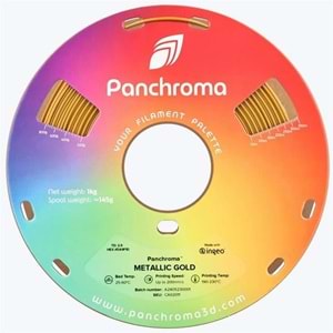Panchroma PLA Filament Metalik Altın - 1 kg 1.75mm
