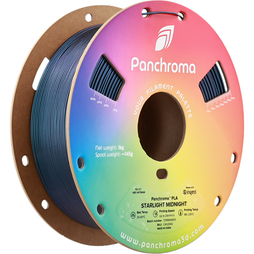 Panchroma PLA Starlight Filament Gece Yarısı