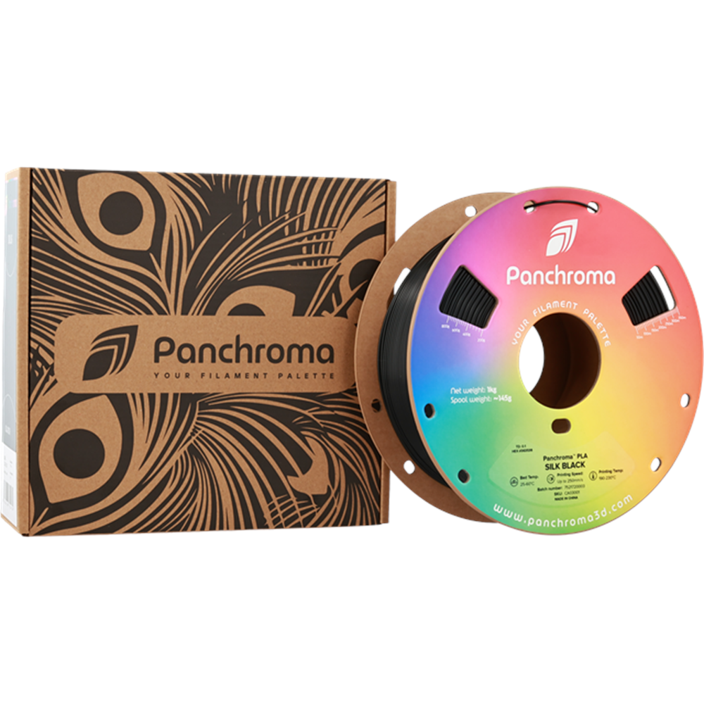 Panchroma Silk PLA Filament Siyah