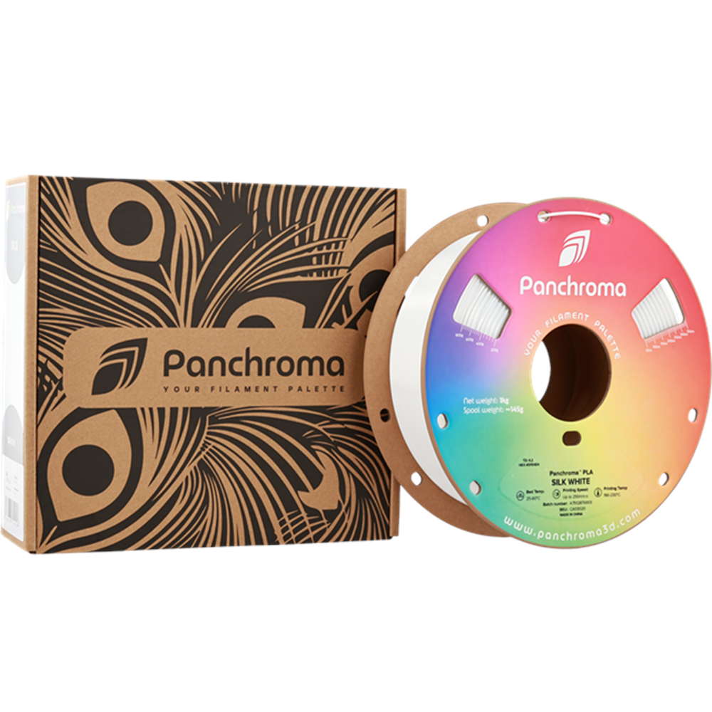 Panchroma Silk PLA Filament Beyaz