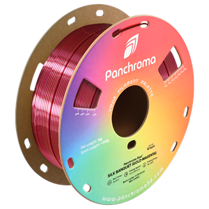 Panchroma Dual Silk Banquet PLA Filament | Altın - Macenta