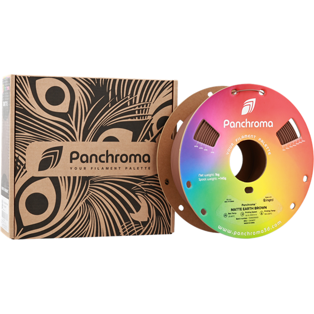 Panchroma PLA Filament Mat Toprak Kahverengi – 1 kg 1.75mm