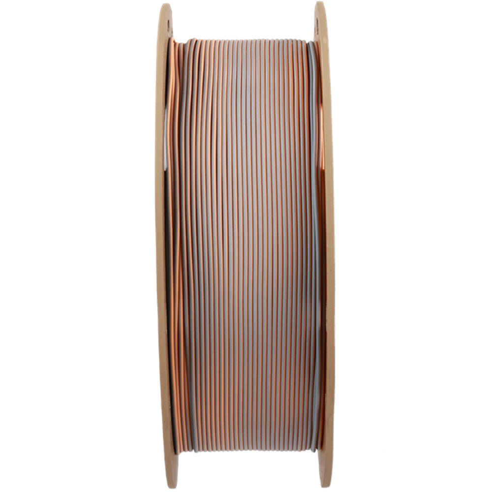Panchroma PLA Dual Filament Mat Flu Turuncu (Gri - Turuncu) - 1 kg 1.75mm