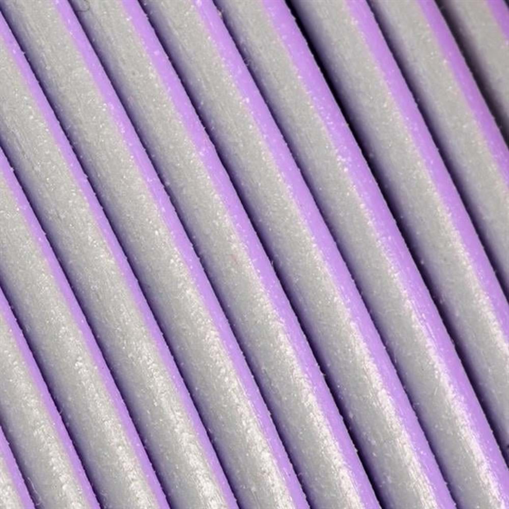 Panchroma PLA Dual Filament Mat Flu Mor (Gri - Mor) - 1 kg 1.75mm