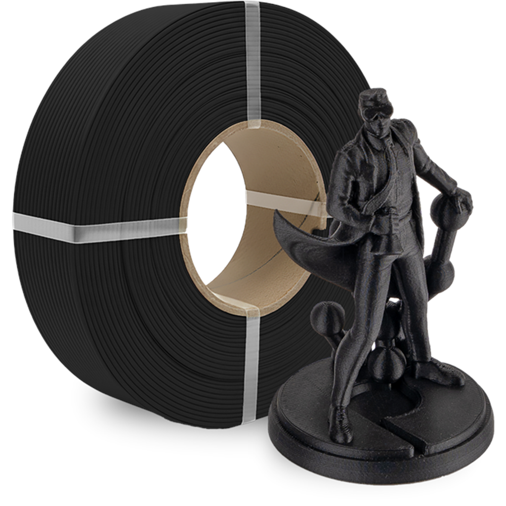 Panchroma PLA Refill – Mat Kömür Siyah Filament