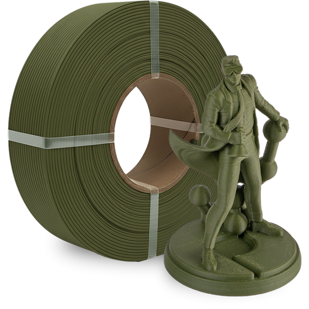 Panchroma PLA Refill – Mat Askeri Koyu Yeşil Filament