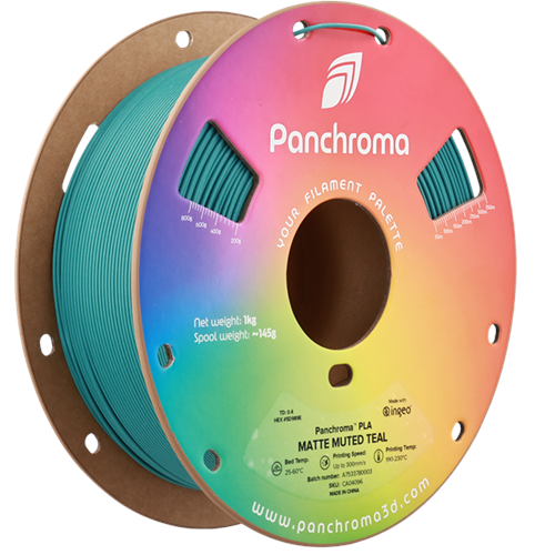 Panchroma PLA Filament Mat Yumuşak Camgöbeği – 1 kg 1.75mm