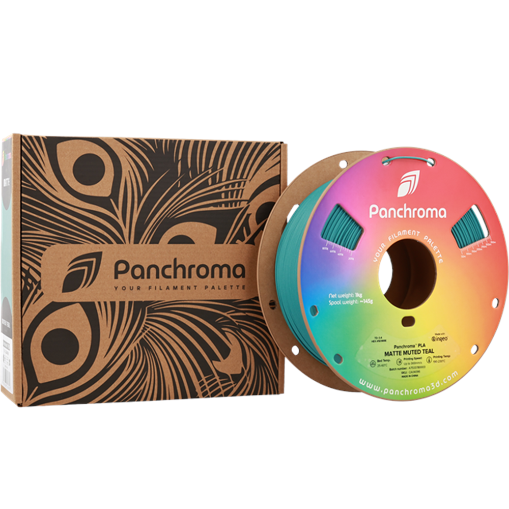 Panchroma PLA Filament Mat Yumuşak Camgöbeği – 1 kg 1.75mm