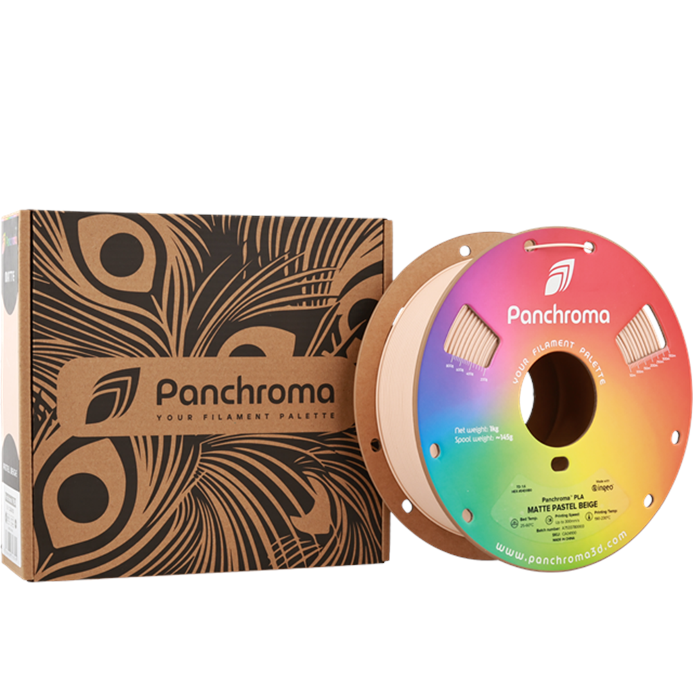 Panchroma PLA Filament Mat Pastel Bej – 1 kg 1.75mm