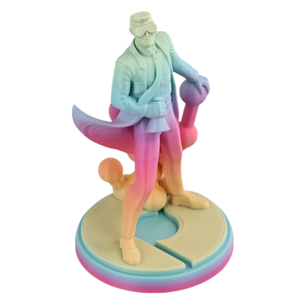 Panchroma PLA Gradient Filament Saten Gökkuşağı - 1 kg 1.75mm