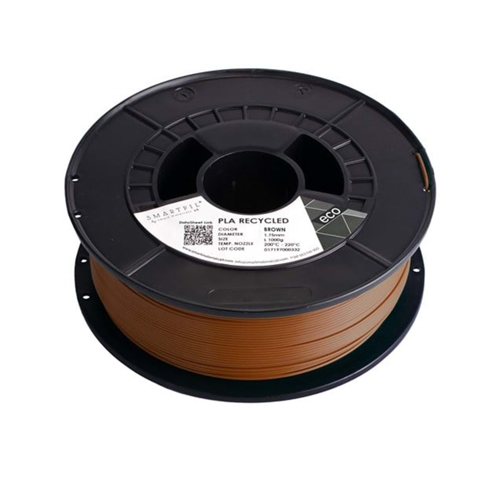 Smartfil PLA Recycled Filament Kahverengi - 1 kg 1.75mm