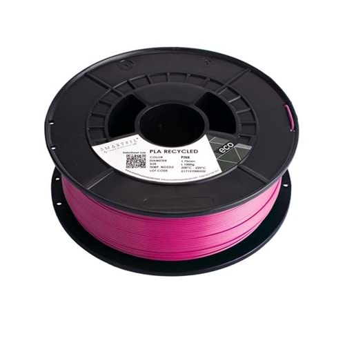 Smartfil PLA Recycled Filament Pembe - 1 kg 1.75mm