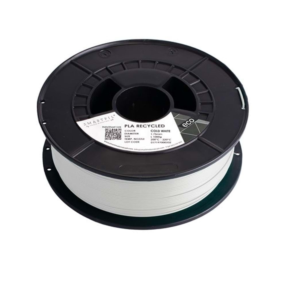 Smartfil PLA Recycled Filament Soğuk Beyaz - 1 kg 1.75mm