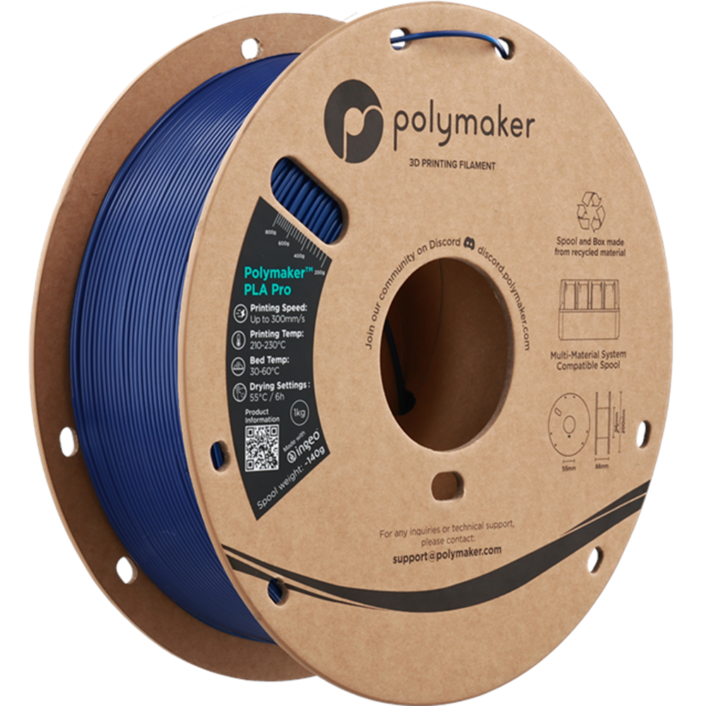 PolySonic PLA Pro Yüksek Hızlı Mavi Filament