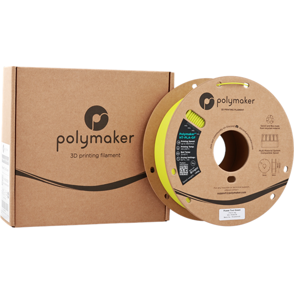 Polymaker HT-PLA-GF Filament Endüstriyel Yeşil