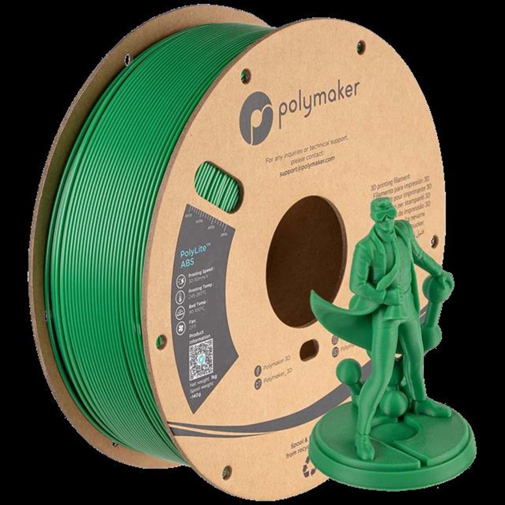 PolyLite ABS Filament Yeşil