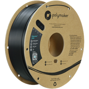PolyLite ASA Filament Siyah – UV Dayanımlı 3D Baskı