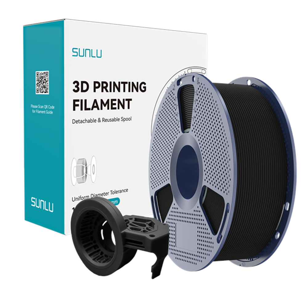 Sunlu Yüksek Hızlı PETG Filament Mat Siyah