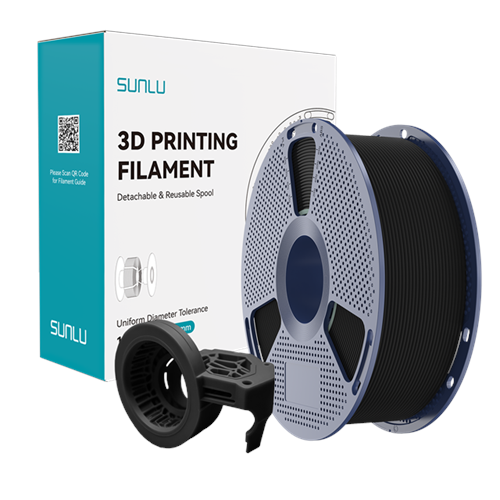 Sunlu Yüksek Hızlı PETG Filament Mat Siyah