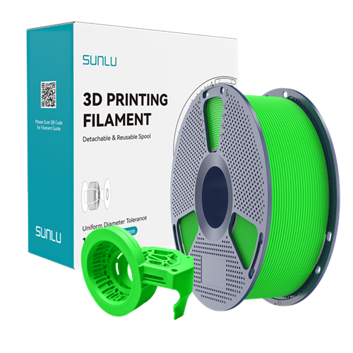 Sunlu Yüksek Hızlı PETG Filament Mat Yeşil