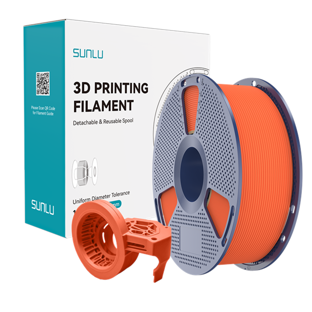 Sunlu Yüksek Hızlı PETG Filament Mat Turuncu
