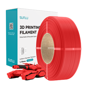 Sunlu Refill PLA Kırmızı - 1kg 1.75mm