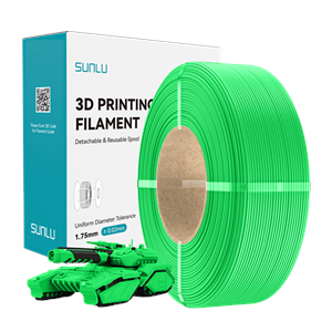 Sunlu Refill PLA Yeşil - 1kg 1.75mm