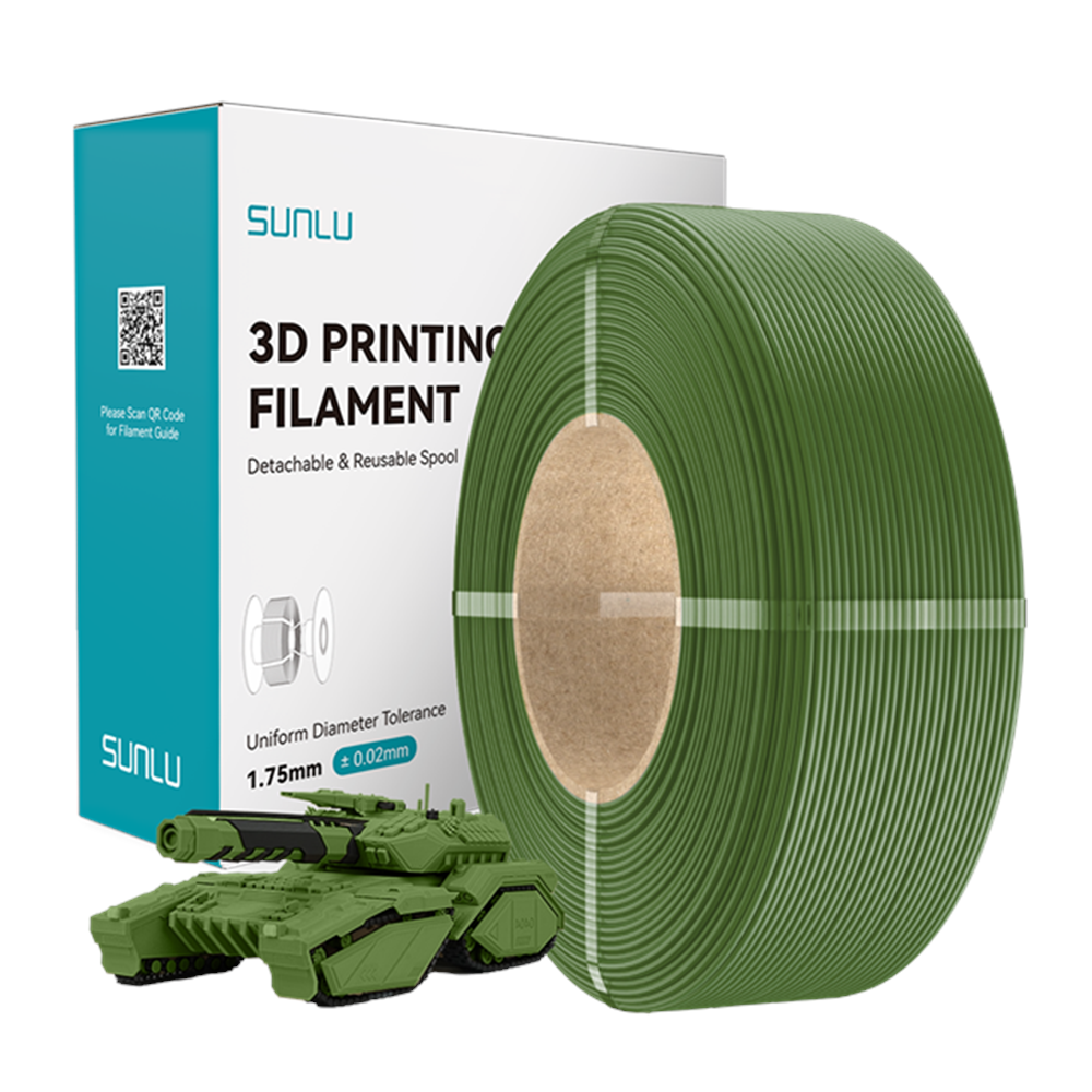 Sunlu Refill PLA Zeytin Yeşili - 1kg 1.75mm