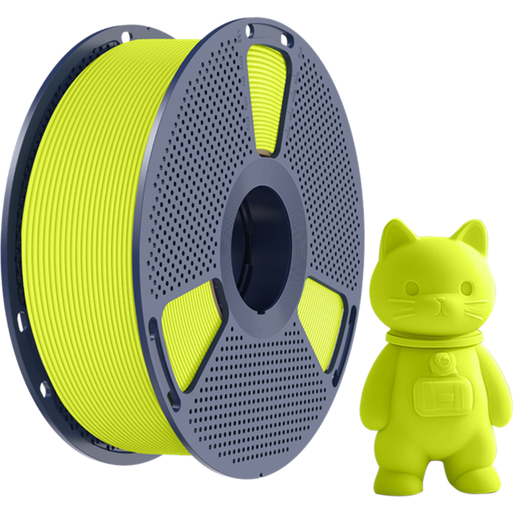 Sunlu PLA Mat Filament Parlak Sarı - 1 kg 1.75mm
