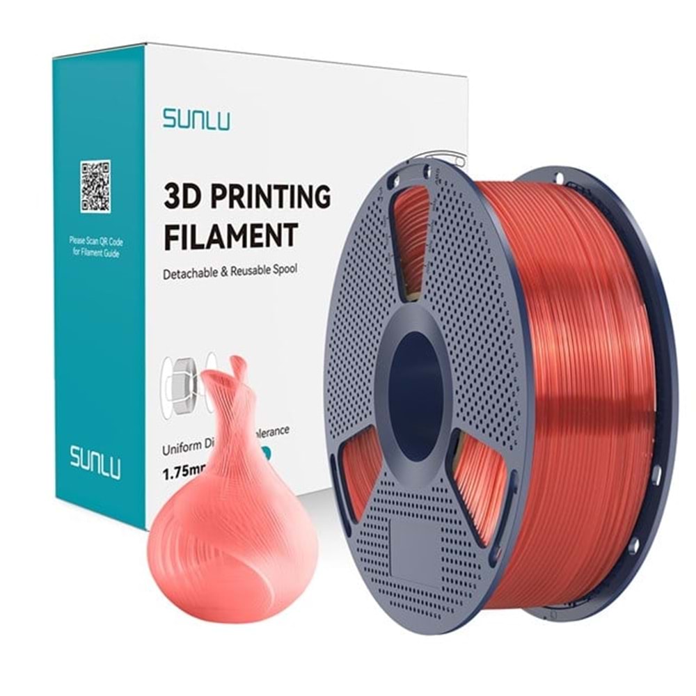 Sunlu PLA Şeffaf Filament Çilek Reçeli - 1 kg 1.75mm