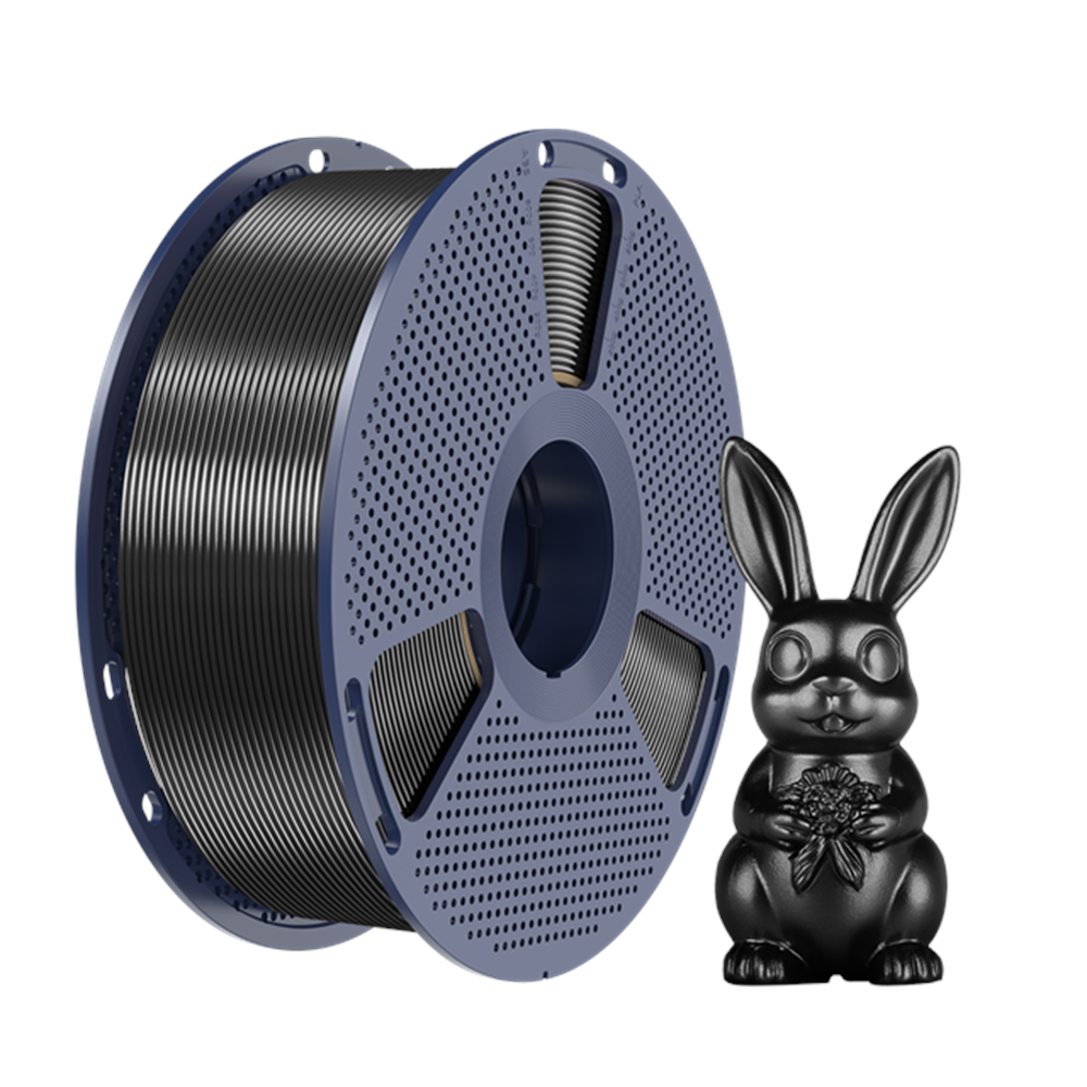 Sunlu Silk PLA+ Filament Siyah - 1kg 1.75mm