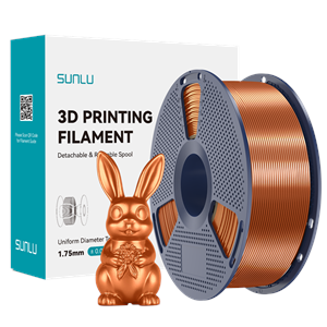 Sunlu Silk PLA+ Filament Kızıl Bakır - 1kg 1.75mm