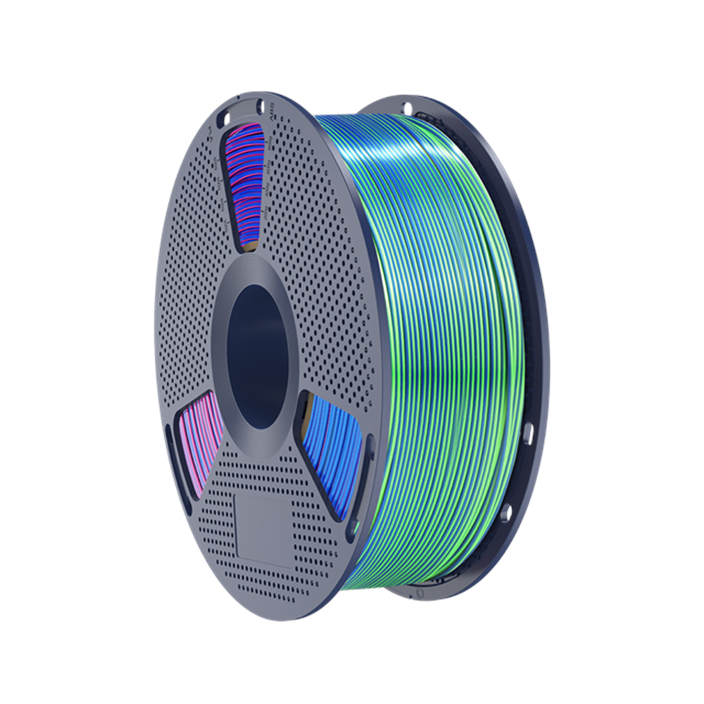 Sunlu Silk PLA+ 3 Renk Mavi – Yeşil – Mor - 1kg 1.75mm
