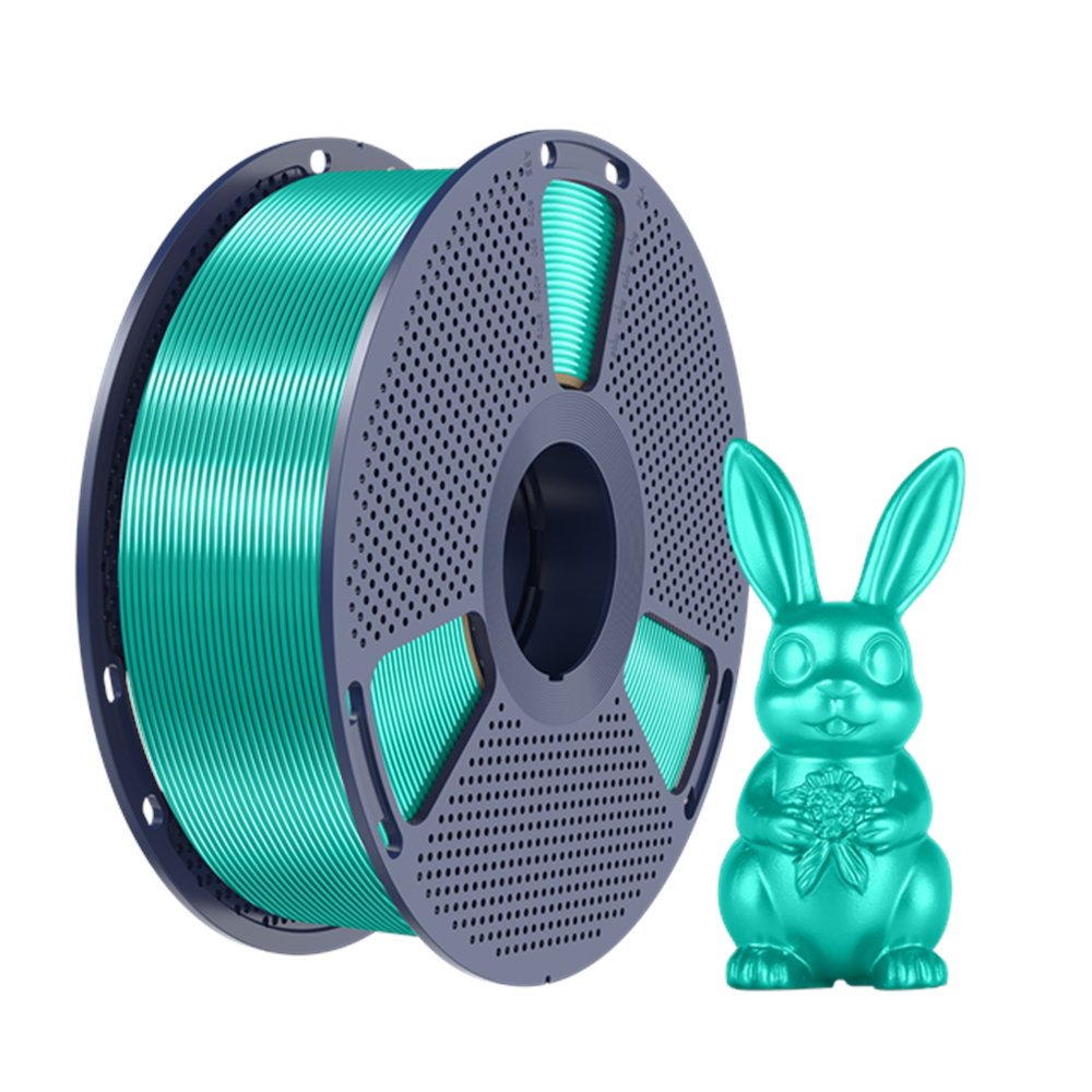 Sunlu Silk PLA+ Filament Yeşil - 1 kg 1.75mm