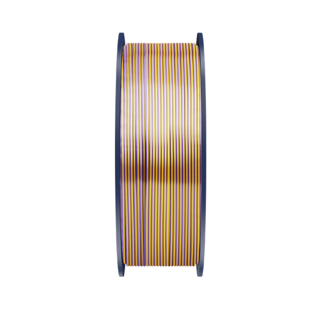 Sunlu Silk PLA+ 3 Renk Siyah – Altın – Mor - 1kg 1.75mm