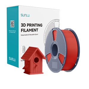 Sunlu ASA Filament Kırmızı - 1 kg 1.75mm