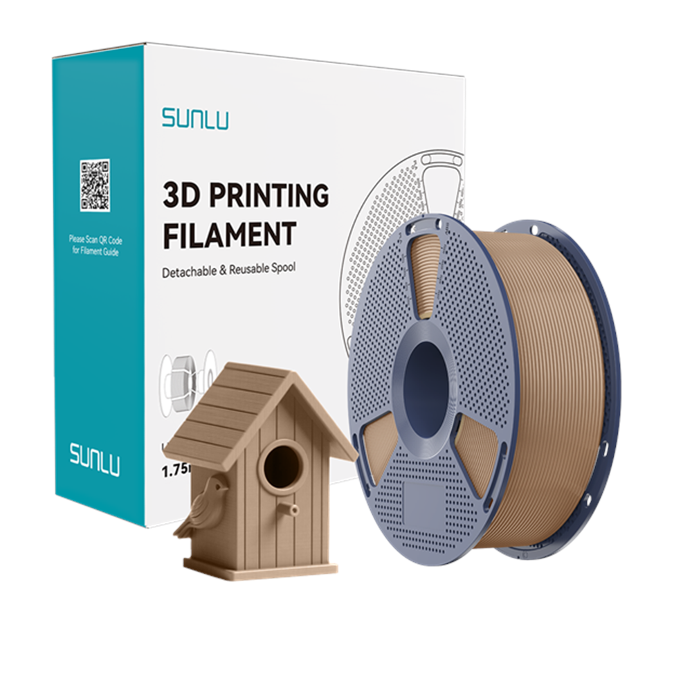 Sunlu ASA Filament Moka Mus - 1 kg 1.75mm