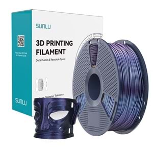 Sunlu PLA Galaxy Filament Yıldız Tozu Mor - 1 kg 1.75mm