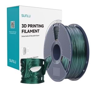 Sunlu PLA Galaxy Filament Yeşil - 1 kg 1.75mm