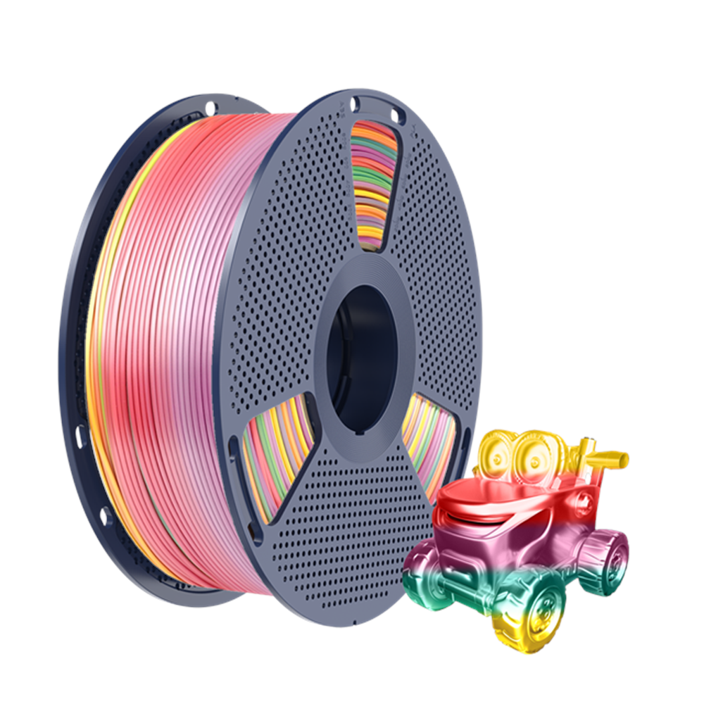 Sunlu Silk PLA+ Filament Gökkuşağı 01 - 1 kg 1.75mm