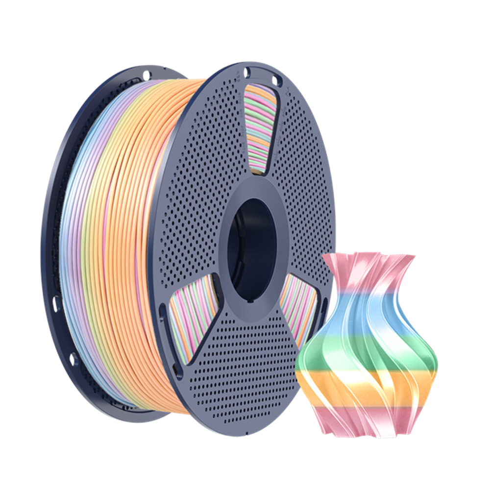 Sunlu Silk PLA+ Filament Gökkuşağı 04 - 1 kg 1.75mm